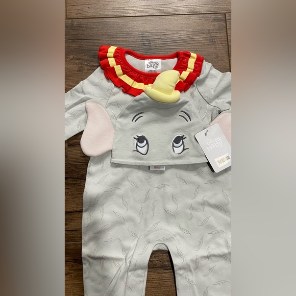 Dumbo costume romper for baby 🐘 🎪 - Picture 2 of 5